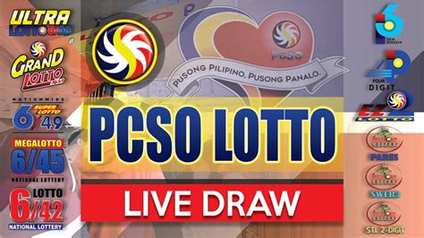 live draw pcso|Live Draw PCSO Lotto .